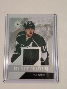 2014-15 Ultimate Collection Hockey #75 Anze Kopitar Jersey #d 58/99