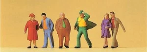  PREISER BUDGET :- 14124  FIGURES SCENES ( PASSERS -BY ) HO/OO BNIB Last One - Picture 1 of 2