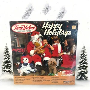 Vintage Happy Holidays Album LP True Value Christmas Vinyl Record Vol 19 Sealed - Picture 1 of 5