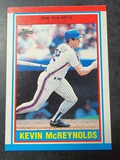 1989 Topps UK Mini's Baseball #52 Kevin McReynolds *BUY 2 GET 1 FREE*