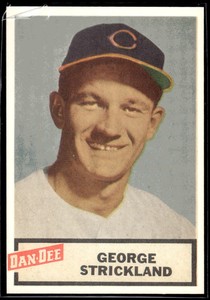 1954 Dan Dee Reprints #NA George Strickland Very Good