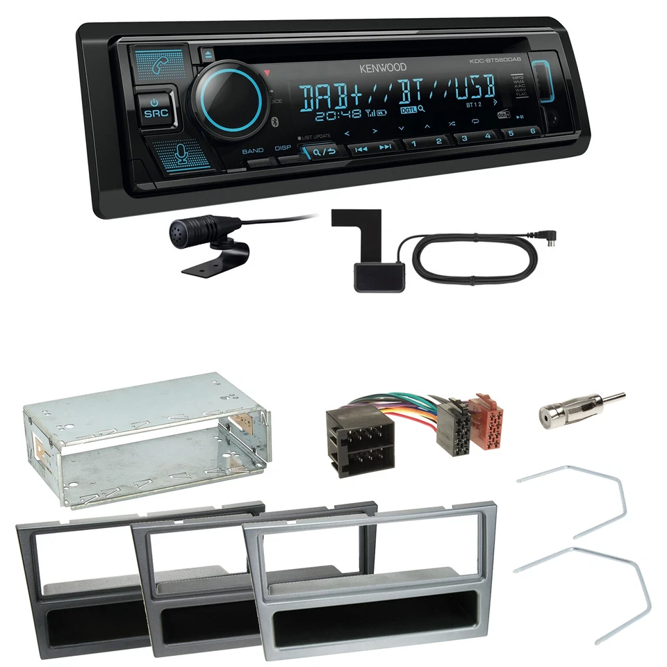 Kenwood KDC-BT560DAB Bluetooth CD Einbauset für Opel Vectra C Signum Corsa Combo - Bild 1 von 1