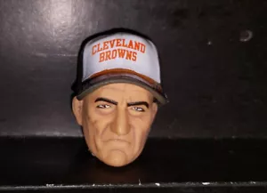 Gorra de pelota marrón Cleveland NFL escala 1/6 para figuras de acción de 12 pulgadas - Imagen 1 de 2