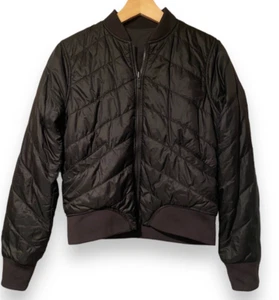 Lululemon x Barrys Flip It & Reverse It Black PrimaLoft Zip Jacket (Size 6) - Picture 1 of 4