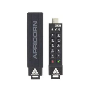 Apricorn 128GB Aegis Secure Key 3 NXC 256-Bit Hardware-Encrypted USB 3.2 Type... - Picture 1 of 7