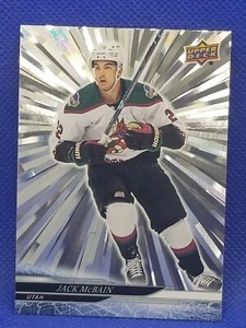 2024-25 Upper Deck Series 1 #13 JACK McBAIN Outburst Silver AA3094 - Picture 1 of 1