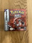 Pokémon Ruby Version Nintendo Gameboy Advance  Complete In Original Box