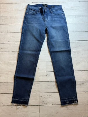 Jeans ajustados Kenneth Cole para mujer azul lavado oscuro diseño de 5 bolsillos Jess talla 4 Foto 1 de 4