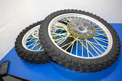 93-95 RM125 RM250 1993 rueda delantera trasera buje rotor montaje freno piñón neumático Foto 1 de 4