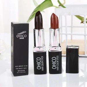 Disposable Hair Dye Pen Lipstick Shape Hair Dye Pen White шψ ββ α( Covering DX - Picture 1 of 16