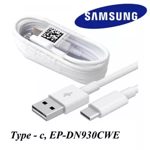 Genuine Samsung Fast charger USB Type-C Data Charge cable cord for Galaxy S8 S9 - Picture 1 of 4