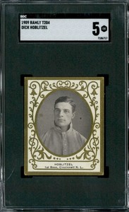 1909 T204 Ramly Dick Hoblitzel - SGC-5