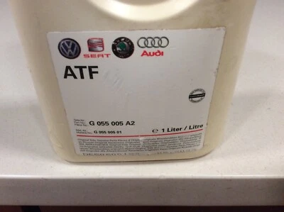 Audi a4 2.0t 2005-2008 transmission fluid G055005A2 - Image 1 of 3