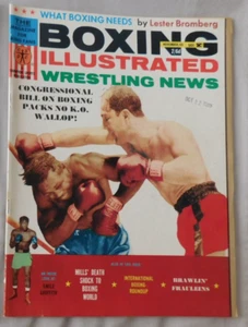 Rocky Marciano Archie Moore November 1965 Boxing Illustrated & Wrestling News Ex - Picture 1 of 2