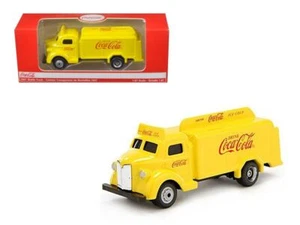 1947 Coca Cola Delivery Bottle Truck Yellow 1/87 Diecast Model by Motorcity Clas - Picture 1 of 1