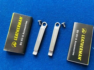 2x ORIGINAL Leatherman Pocket Clip for Kick Multitool/ Leatherman Kick pocket cl - Picture 1 of 4