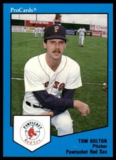 1989 ProCards Tom Bolton Pawtucket Red Sox #680