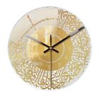 Islamic Quartz Acrylic Wall Clock Pendulum Muslim Living Room Decoration5830