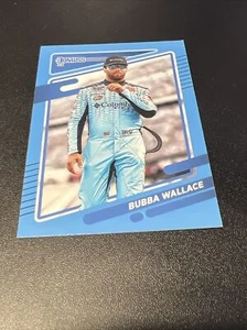 2022 DONRUSS NASCAR RACING CAROLINA BLUE  BUBBA WALLACE - Picture 1 of 2