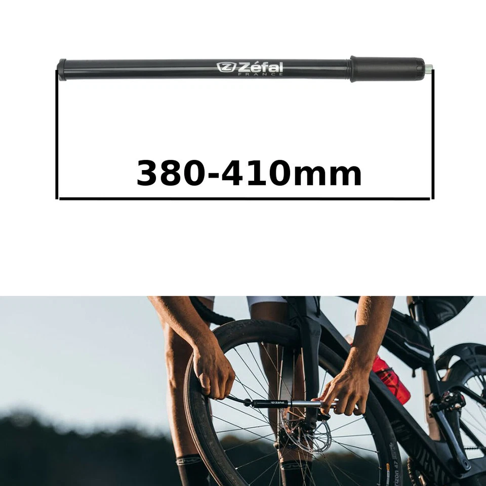 ZEFAL BIKE PUMP PRESTA SCHRADER 250-300-380MM TRADITIONNAL HAND FRAME ROAD MTB - Image 1 of 1