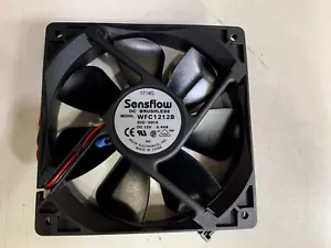 (40x) Delta 120mm x 25mm Fans Sensflow WFC1212B Thermo Sensor Ball Bearing 2pin - Picture 1 of 5