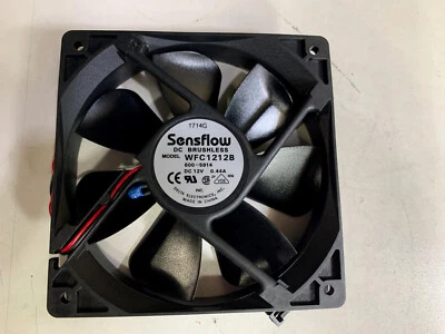 (40x) Delta 120mm x 25mm Fans Sensflow WFC1212B Thermo Sensor Ball Bearing 2pin - Image 1 of 4