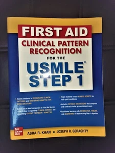 First Aid Clinical Pattern Recognition for the USMLE Step 1 - Picture 1 of 2