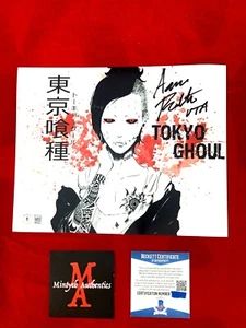 FOTO 8x10 firmata autografata AARON ROBERTS! TOKYO GHOUL! BECKETT COA! - Foto 1 di 1
