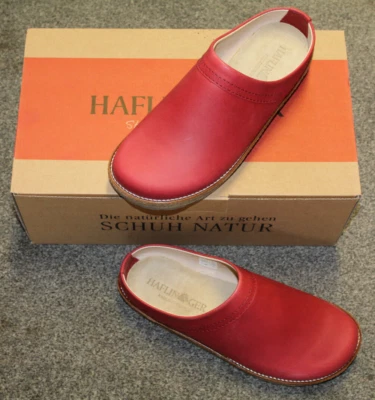 Haflinger Bio-Clogs Travel-Clog classic rot Größe 40 - Bild 1 von 4