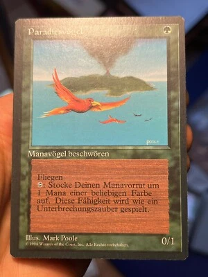 German FBB • Birds Of Paradise • NM • Mtg (993) - Image 1 of 4