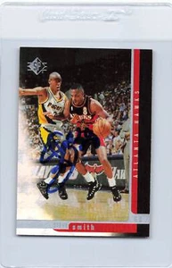 1996/97 SP #4 Steve Smith Hawks Signed Auto *K5158 - Picture 1 of 2