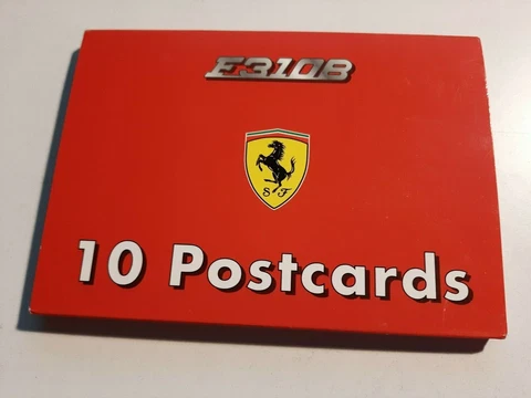 Scuderia Ferrari  ,Ferrari F310B  , ORIGINAL Ferrari 10x postcards Cover
