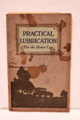 Vintage Standard Oil Co Newyork "Practical Lubrication For The Motor Car" Advert - Image 1 of 4
