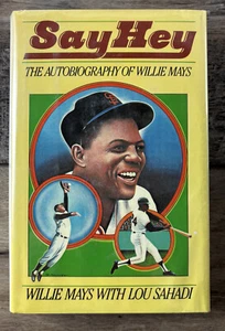Willie Mays Say Hey Autobiography Autograph Signed Book Giants PSA - Imagen 1 de 6