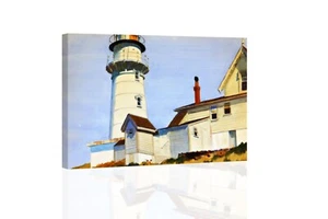 "Light at Two Lights 49 Edward Hopper" Canvas or Print Wall Art - Picture 1 of 3