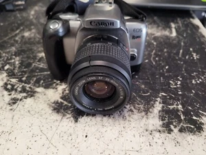 UNGETESTET Canon EOS Rebel T2 analoge Kamera Gehäuse mit EF 35-80mm 4-5.6 III Objektiv - Bild 1 von 10