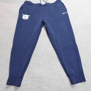 Nike Mens Pants 2XL Blue Solid Pull Drawstring Joggers Wildcats - Picture 1 of 10