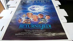 RETURN OF THE JEDI RELANZADO - PÓSTER ENROLLADO UNA HOJA - 27 X 41 - 1985 - Imagen 1 de 1