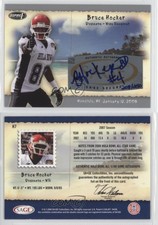 2008 SAGE Aspire Hula Bowl Auto Silver /250 Bruce Hocker #H7 Auto
