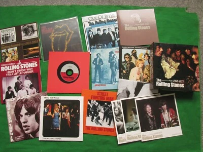 THE ROLLING STONES - SINGLES 1968-1971 - 2005 ABKCO - 9 X CD & 1 DVD BOX SET - Image 1 of 2