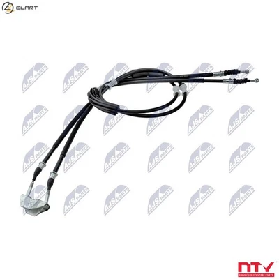 CABLE PULL PARKING BRAKE HLR-PL-028 FOR OPEL MERIVA/MPV Z 13 DTJ 1.2L 4cyl - Image 1 of 4