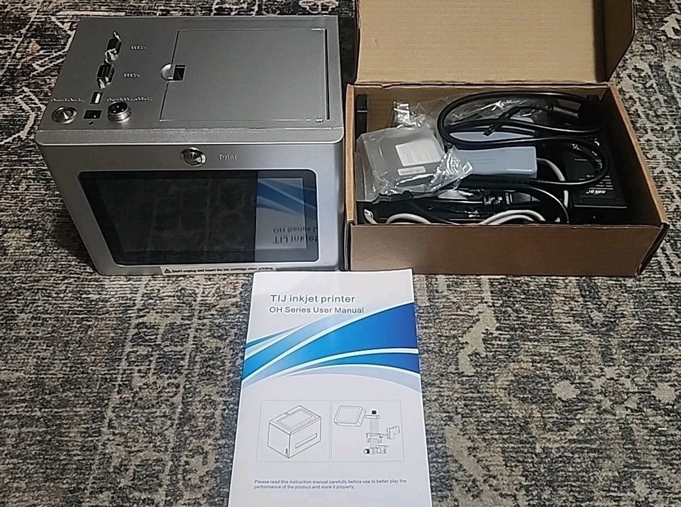 Inkjet Coding Machine, Batch Code Printer with 7-inch Touch Screen 42ml QuickDry - Image 1 of 4