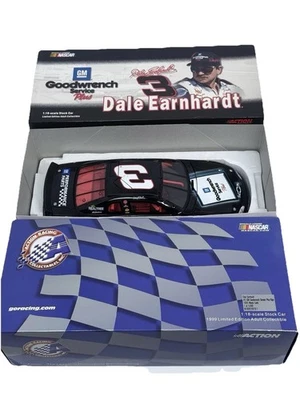 1999 Dale Earnhardt Goodwrench Service Plus Sign Monte Carlo NASCAR Action 1/18 - Image 1 of 4
