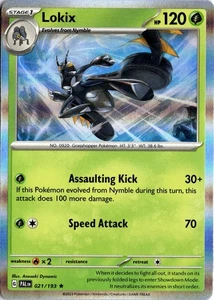 Lokix #21 SV Paldea Evolved Rare Holo Pokemon - NM - Imagen 1 de 2