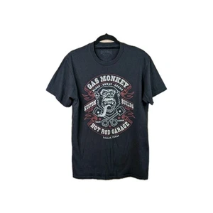 Gas Monkey Garage T-Shirt Herren Größe Medium schwarz Blut Sweat und Bier Grafik - Bild 1 von 14