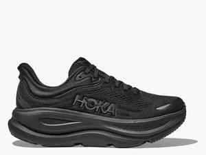 NEW | Hoka Bondi 9 Mens Runners (2E Wide) (Black/Black) - Picture 1 of 15
