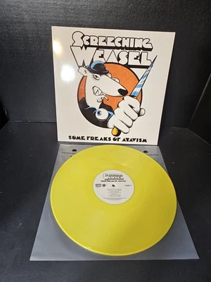 Screeching Weasel "Some Freaks If Activism" Vinyl LP Europe 2022 Lim Ed Yellow  - Image 1 of 4
