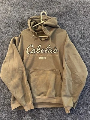Cabela’s Men’s Pullover Hooded Sweatshirt Brown Size 2XL - Image 1 of 4