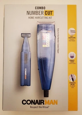 CONAIR Combo Number Cut home haircutting kit. 13 piece. BRAND NEW. NEVER USED - Image 1 of 3