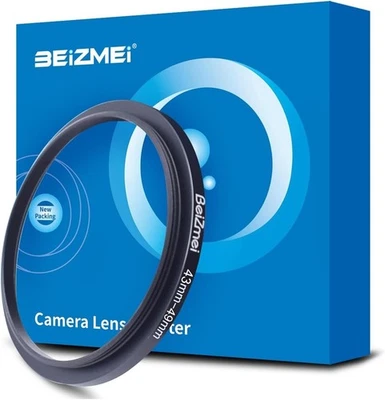 Beizmei Step Up Camera Filter Ring 43mm-49mm - Image 1 of 4